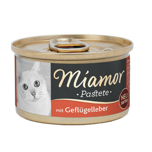 Hrana umeda pentru pisici Miamor cu pui si ficat 85g